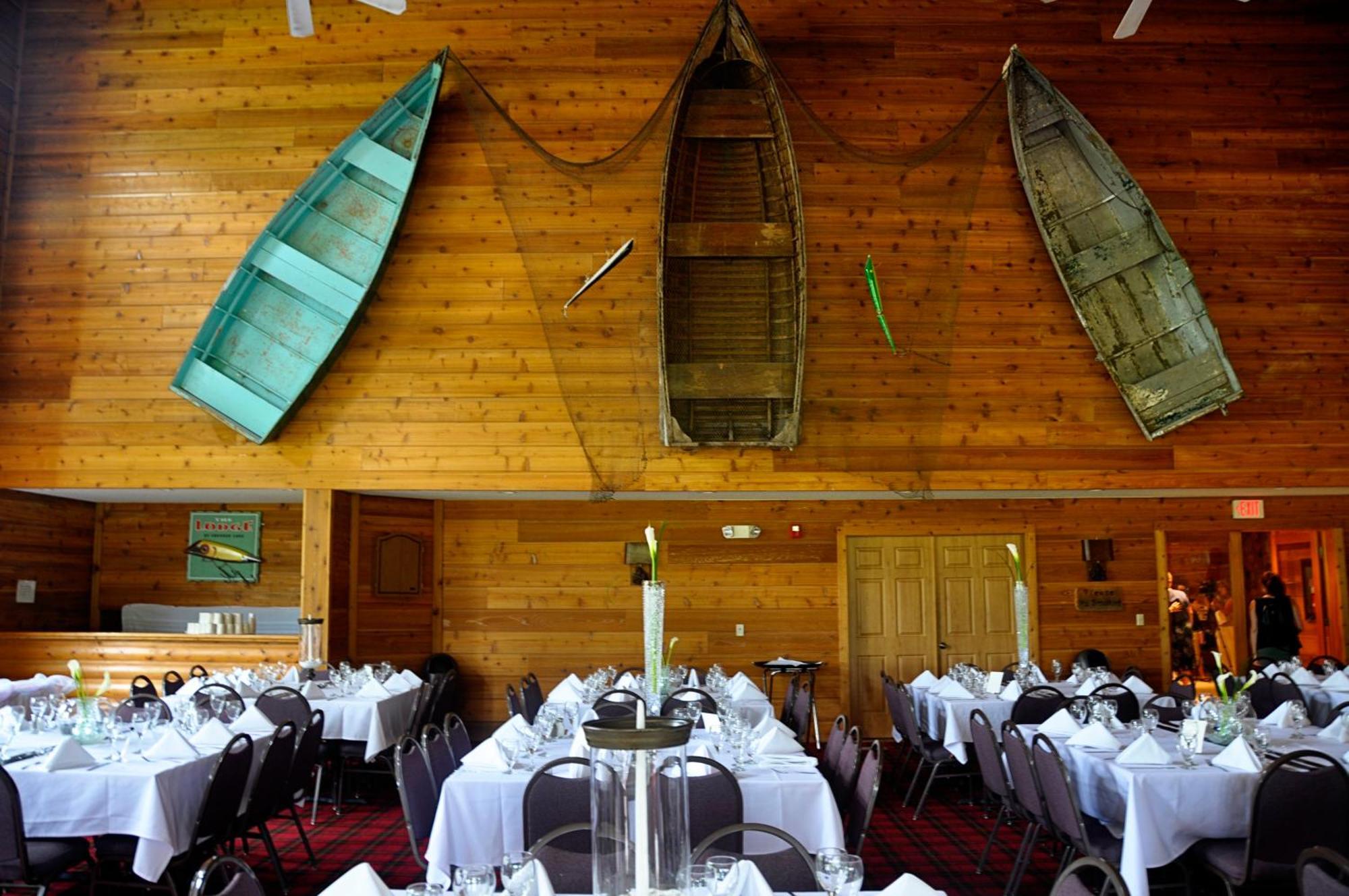 The Lodge At Crooked Lake Siren Restaurace fotografie